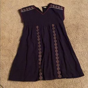 Navy Blue with embroidered lucky brand